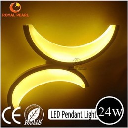 Iluminación colgante de alta calidad de 24 W