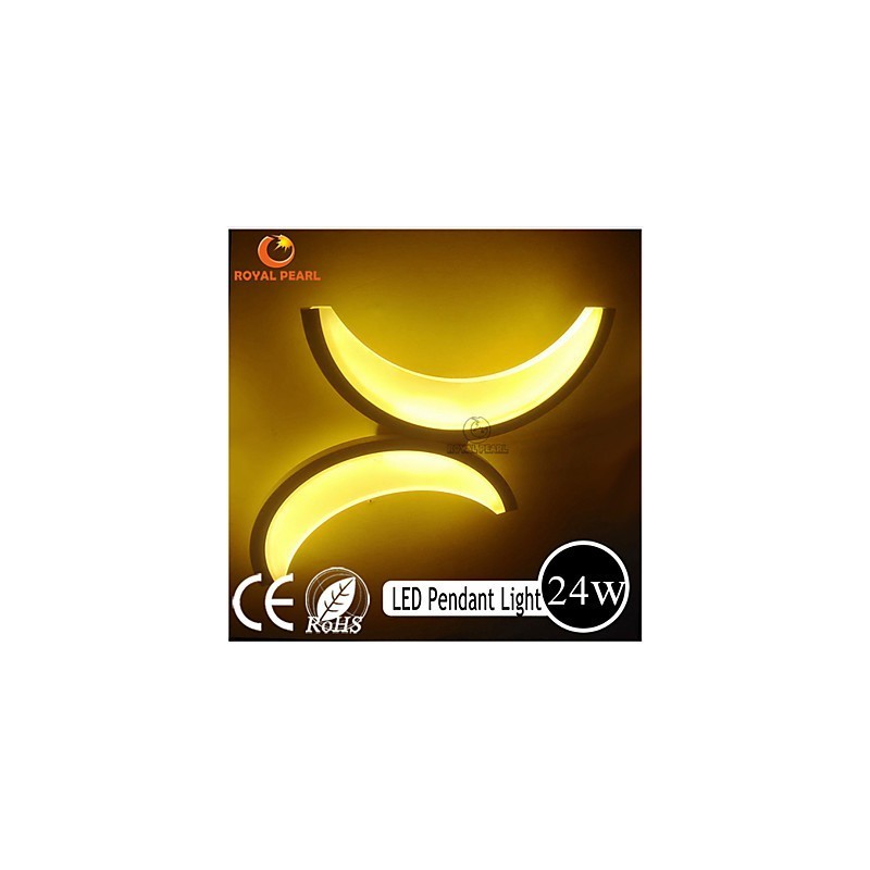 Iluminación colgante de alta calidad de 24 W
