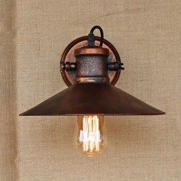 Lámpara de pared estilo loft industrial, estilo almacén, creativa, para sala de estar, balcón, estilo nostálgico, retro, pastoral, con escalera.