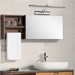 Iluminación de baño Bañadores de pared Apliques de pared de lectura Mini estilo Moderno Contemporáneo Metal