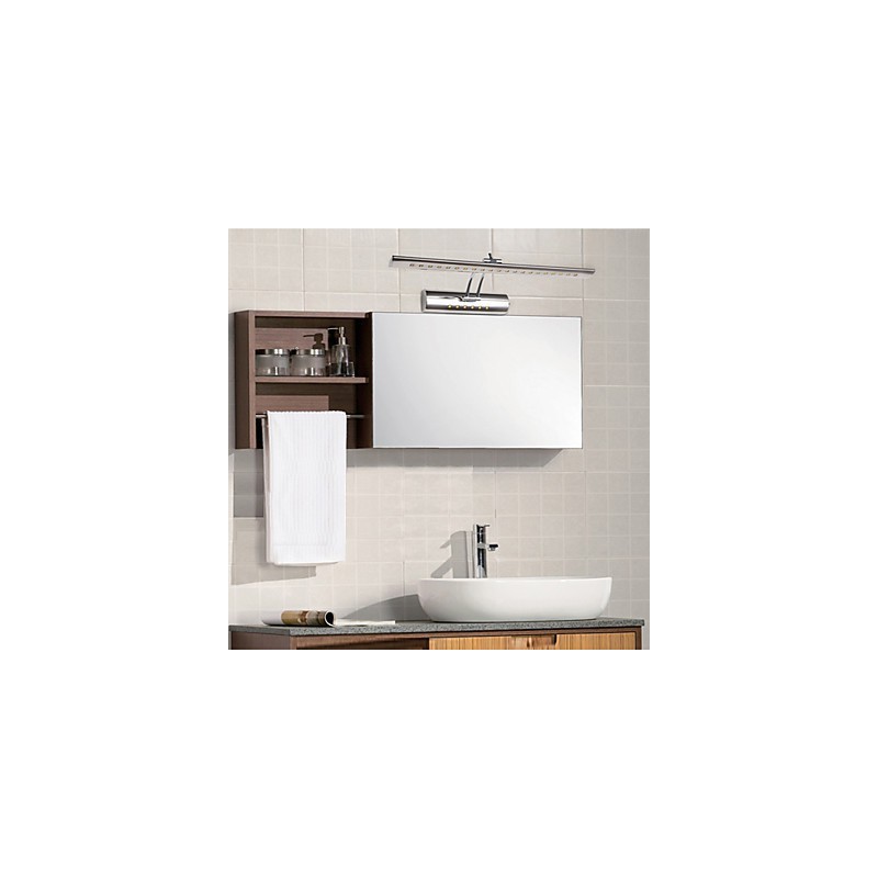 Iluminación de baño Bañadores de pared Apliques de pared de lectura Mini estilo Moderno Contemporáneo Metal