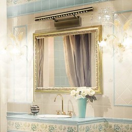 Iluminación de baño Bañadores de pared Apliques de pared de lectura Mini estilo Country Metal