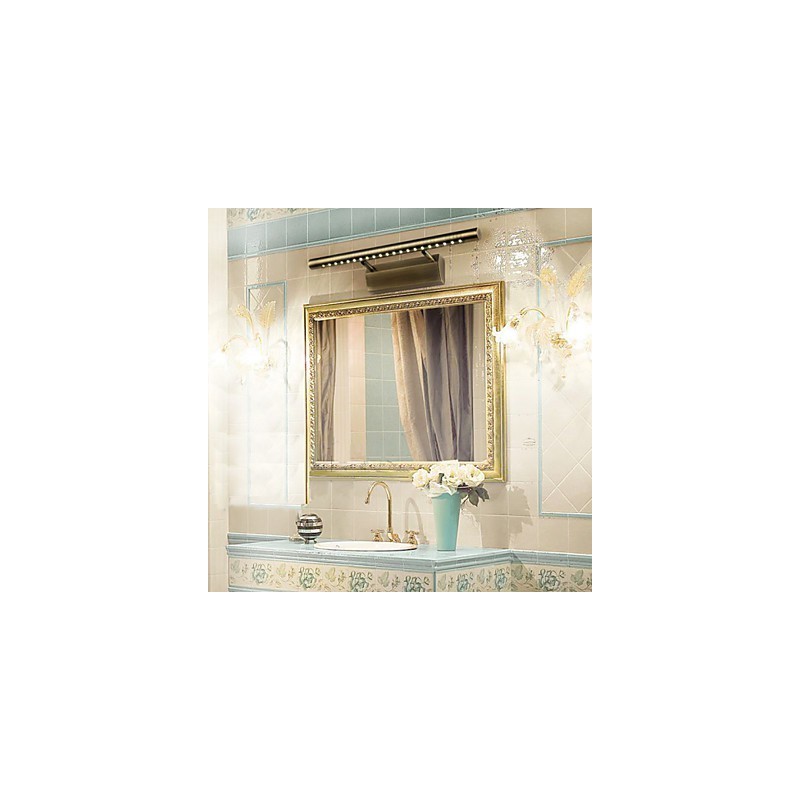 Iluminación de baño Bañadores de pared Apliques de pared de lectura Mini estilo Country Metal