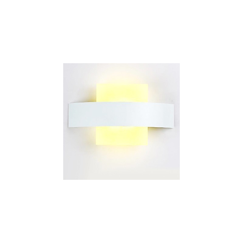 Iluminación de baño Bañadores de pared Apliques de pared de lectura Mini estilo Moderno Contemporáneo Metal