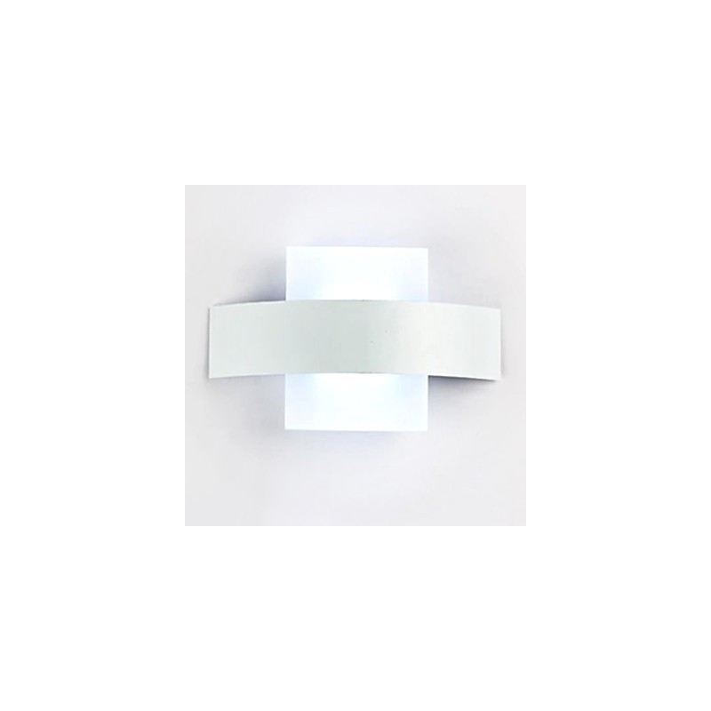 Iluminación de baño Bañadores de pared Apliques de pared de lectura Mini estilo Moderno Contemporáneo Metal