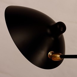 Lámpara de pared estilo loft americano, estilo campestre, estilo vintage, para mesita de noche, larga, mecánica, para estudio y trabajo en interiores.