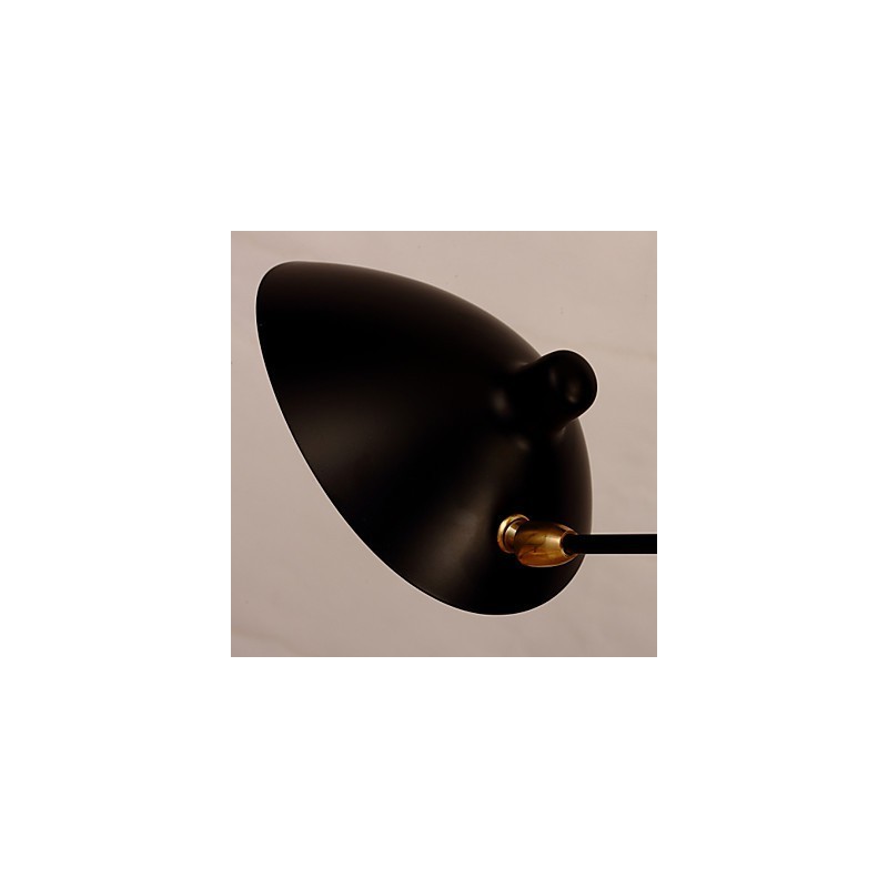 Lámpara de pared estilo loft americano, estilo campestre, estilo vintage, para mesita de noche, larga, mecánica, para estudio y trabajo en interiores.