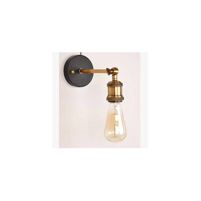 Lámpara de pared con cabeza de cobre