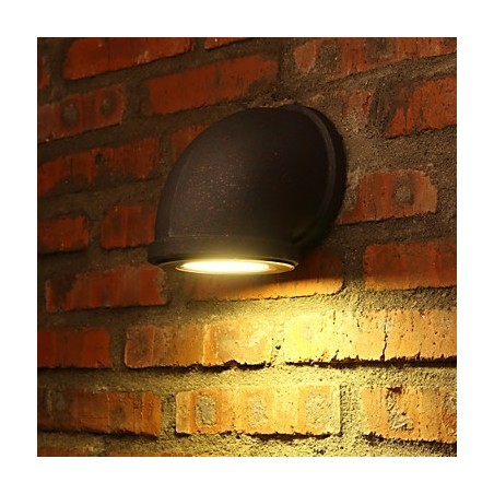 Lámpara de pared estilo loft con diseño de tubería de agua rural retro y personalidad creativa Lámpara de pared estilo loft con diseño de tubería de agua rural retro y personalidad creativa