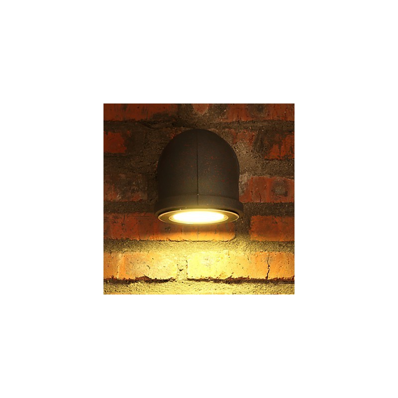 Lámpara de pared estilo loft con diseño de tubería de agua rural retro y personalidad creativa