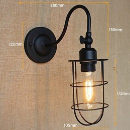 Aplique de pared decorativo estilo country americano