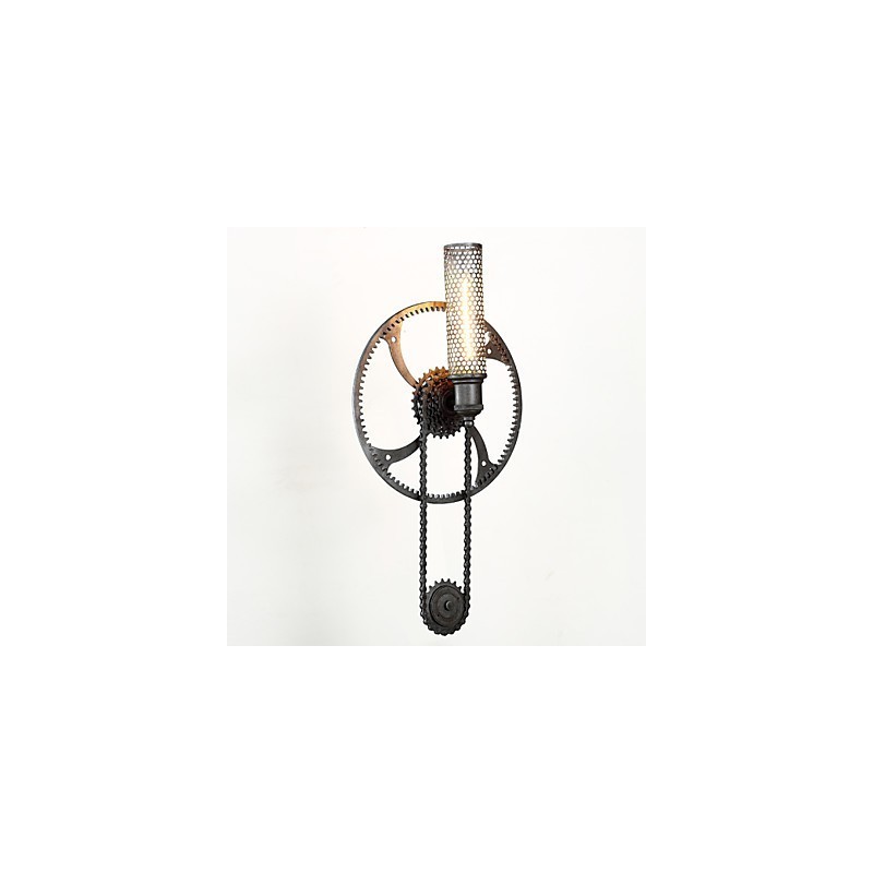 Lámpara de pared Grand Mercure Mount Loft Steampunk Nordic American Warehouse Lámpara de pared retro industrial con engranajes