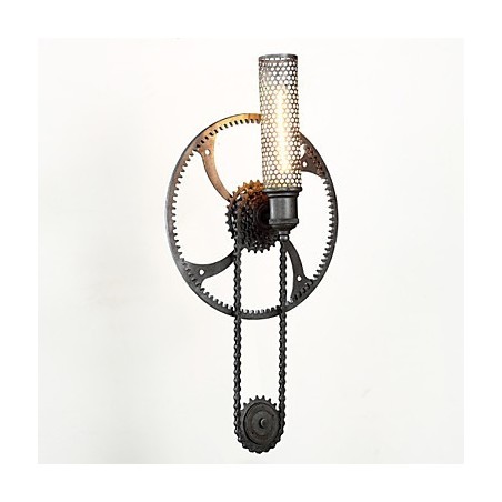 Lámpara de pared Grand Mercure Mount Loft Steampunk Nordic American Warehouse Lámpara de pared retro industrial con engranajes Lámpara de pared Grand Mercure Mount Loft Steampunk Nordic American Warehouse Lámpara de pared retro industrial con engranajes