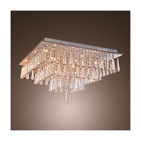Lámpara de techo moderna contemporánea de cristal y otros. Lámpara de techo moderna contemporánea de cristal y otros.