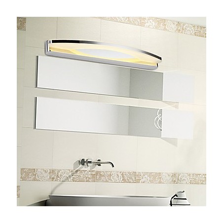 Iluminación de baño moderna y contemporánea, aplique de pared de metal de 180 cm de largo Iluminación de baño moderna y contemporánea, aplique de pared de metal de 180 cm de largo