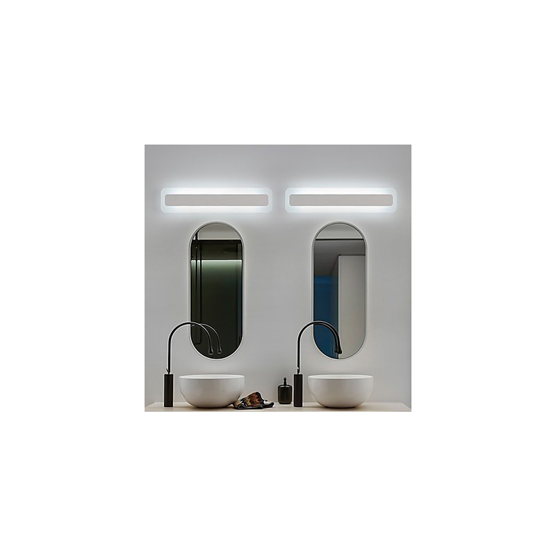 Apliques de pared Iluminación de baño Moderno Contemporáneo PVC
