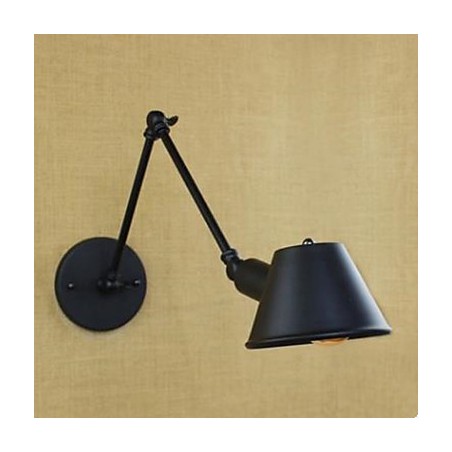 Lámpara de pared decorativa de brazo largo con acabado contraído Lámpara de pared decorativa de brazo largo con acabado contraído