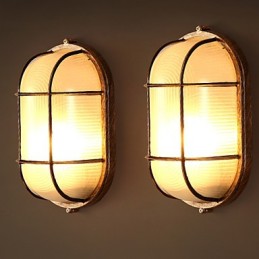 Lámparas de pared de vidrio con personalidad creativa que restauran formas antiguas