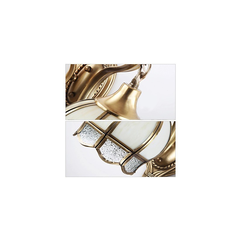 Apliques de pared estilo mini tradicional clásico metal