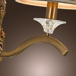 Apliques de pared tradicionales clásicos de metal
