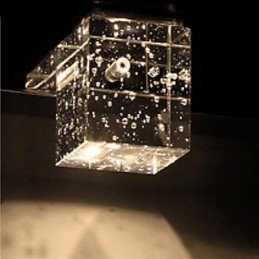 Apliques de pared Iluminación de baño Bañadores de pared Cristal Mini Estilo Moderno Contemporáneo Metal