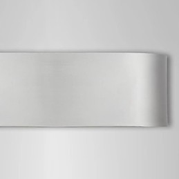Lámparas de pared de cristal empotradas modernas y contemporáneas de metal