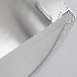Lámparas de pared de cristal empotradas modernas y contemporáneas de metal
