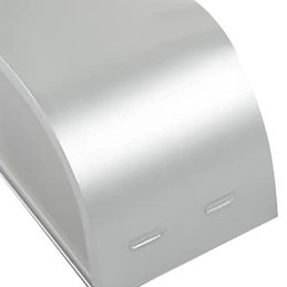 Lámparas de pared de cristal empotradas modernas y contemporáneas de metal
