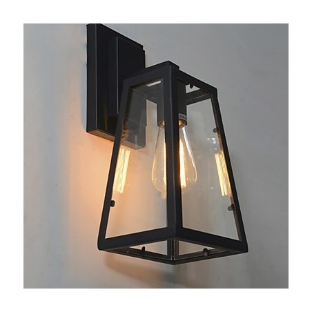 Lámpara de pared retro de calidad para pasillo de la industria eólica, lámpara de pared de hierro con Lámpara de pared retro de calidad para pasillo de la industria eólica, lámpara de pared de hierro con
