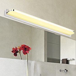 Iluminación de baño Bañadores de pared Apliques de pared de lectura Mini estilo Moderno Contemporáneo Metal