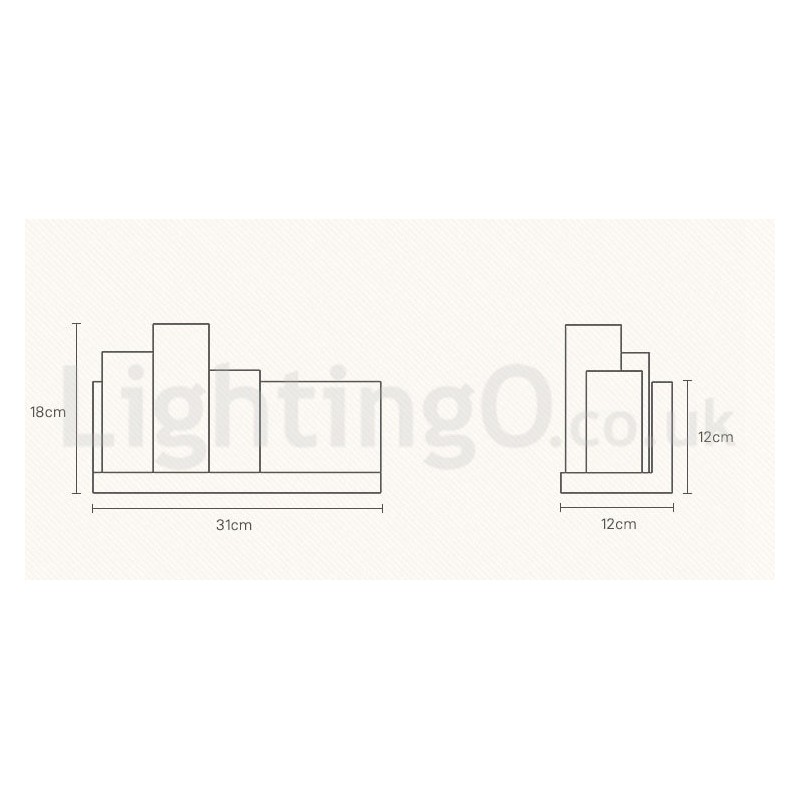 Apliques de pared estilo mini con pantallas de vidrio, modernos y contemporáneos, de madera y bambú.
