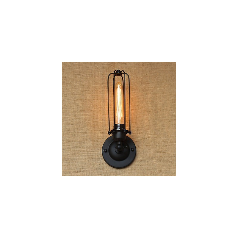 Aplique de pared decorativo retro minimalista industrial para mesita de noche, pasillo, escalera, balcón