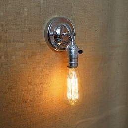 Lámpara de pared con interruptores giratorios, estilo rural americano, retro, moderno, Edison, para pasillo, sala de estar
