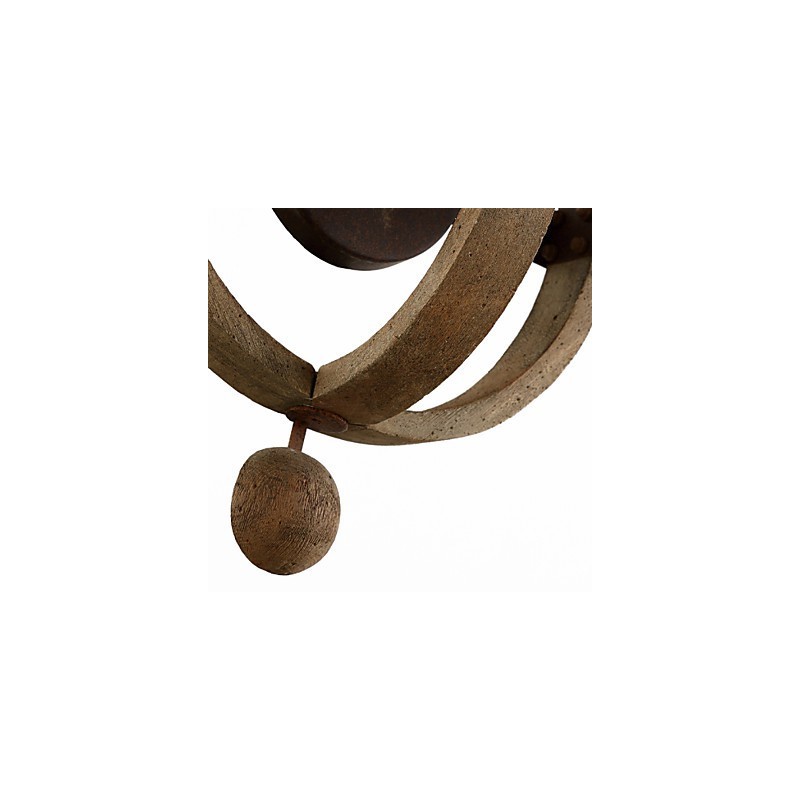 Apliques de pared estilo mini rústico de madera de bambú