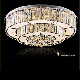 Lámpara de techo de cristal contemporánea moderna