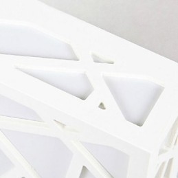 Lámpara de techo empotrada moderna, contemporánea, tradicional, clásica, de madera y bambú.