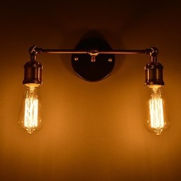 Apliques de pared para el hogar, aplique minimalista de pared para interiores, lámpara de hierro forjado, lámparas de noche para dormitorio y sala de estar.