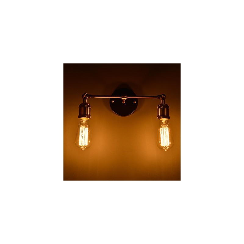Apliques de pared para el hogar, aplique minimalista de pared para interiores, lámpara de hierro forjado, lámparas de noche para dormitorio y sala de estar.