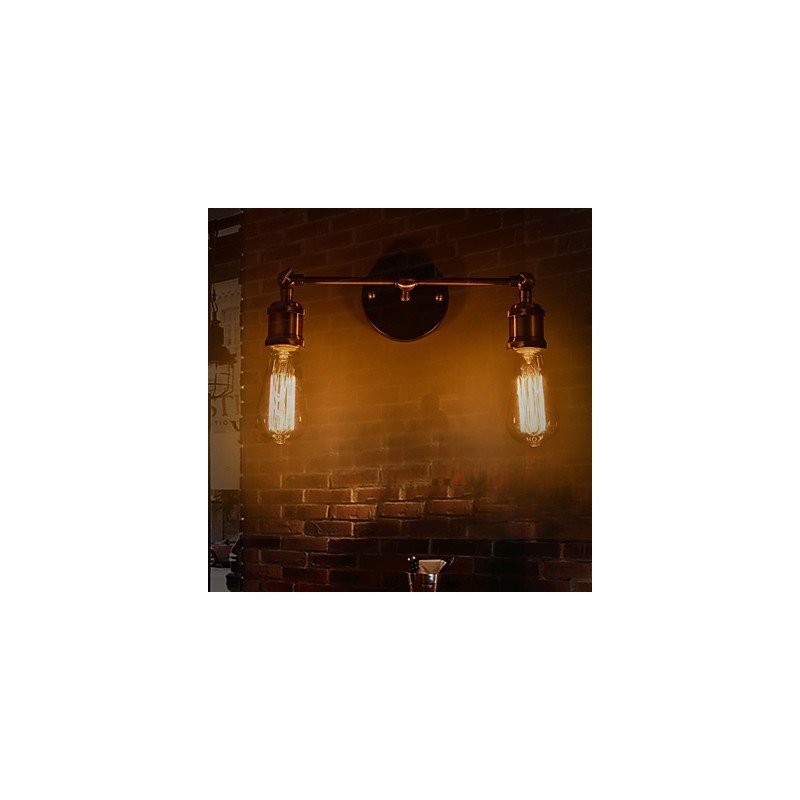 Apliques de pared para el hogar, aplique minimalista de pared para interiores, lámpara de hierro forjado, lámparas de noche para dormitorio y sala de estar.