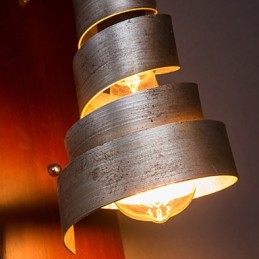 Apliques de pared de madera antiguos de 1 luz