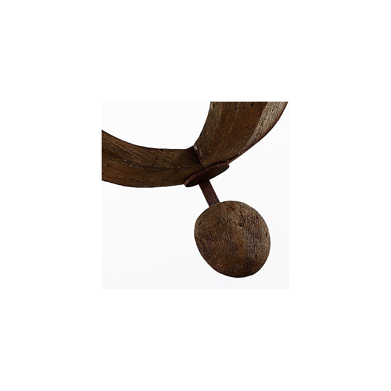 Apliques de pared estilo mini rústico de madera de bambú