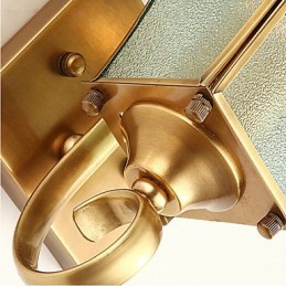 Apliques de pared estilo mini tradicional clásico metal