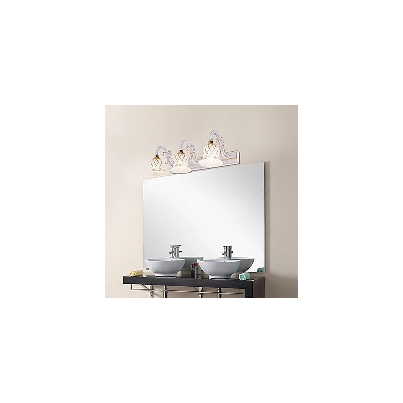 Apliques de pared para baño modernos contemporáneos de metal