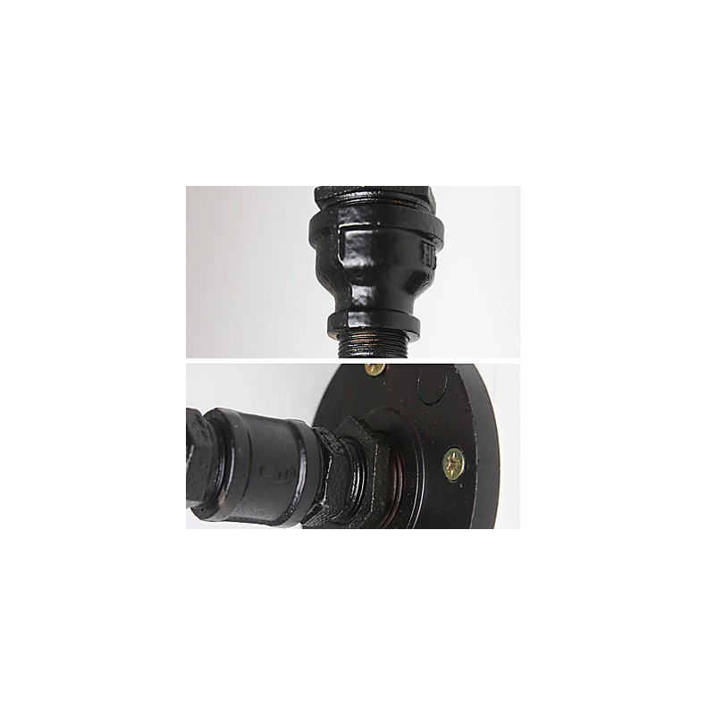 Apliques de pared estilo mini rústico de metal