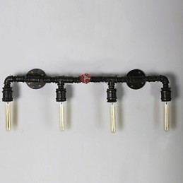 Apliques de pared estilo mini rústico de metal