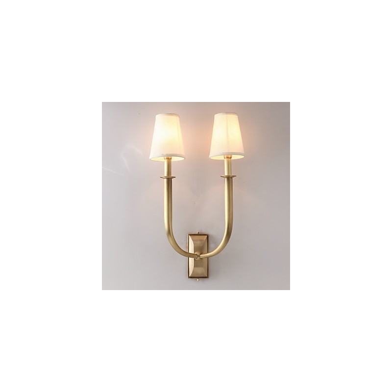 Apliques de pared estilo mini de metal campestre
