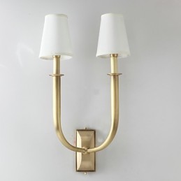 Apliques de pared estilo mini de metal campestre