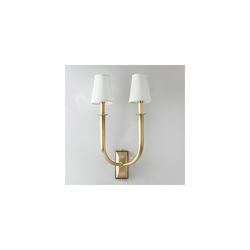 Apliques de pared estilo mini de metal campestre