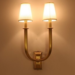Apliques de pared estilo mini de metal campestre