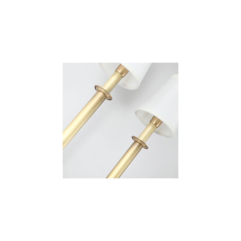 Apliques de pared estilo mini de metal campestre